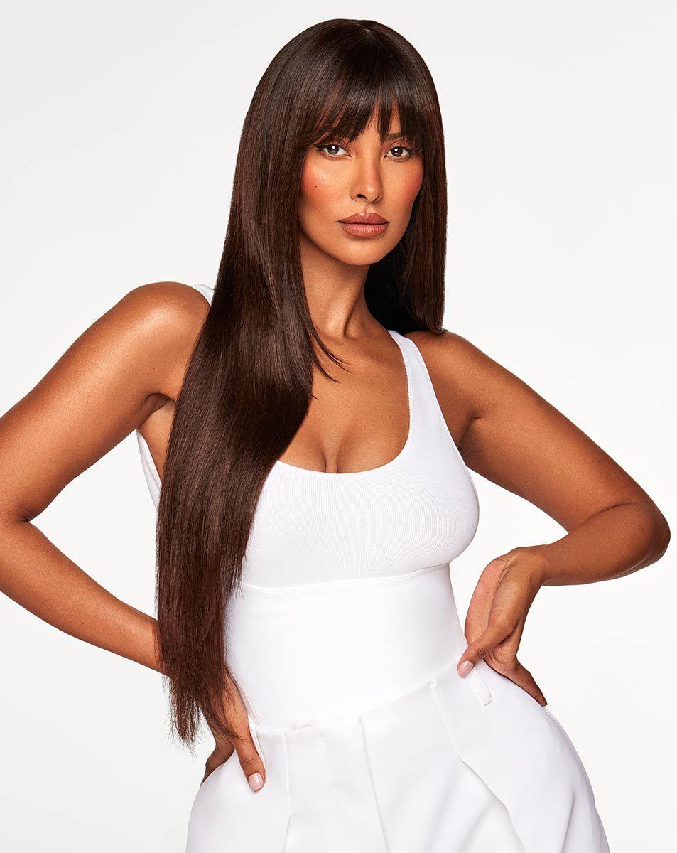 Beauty Works 22" Celebrity Choice® Slim-Line Tape - Maya Jama X Brownie Batter