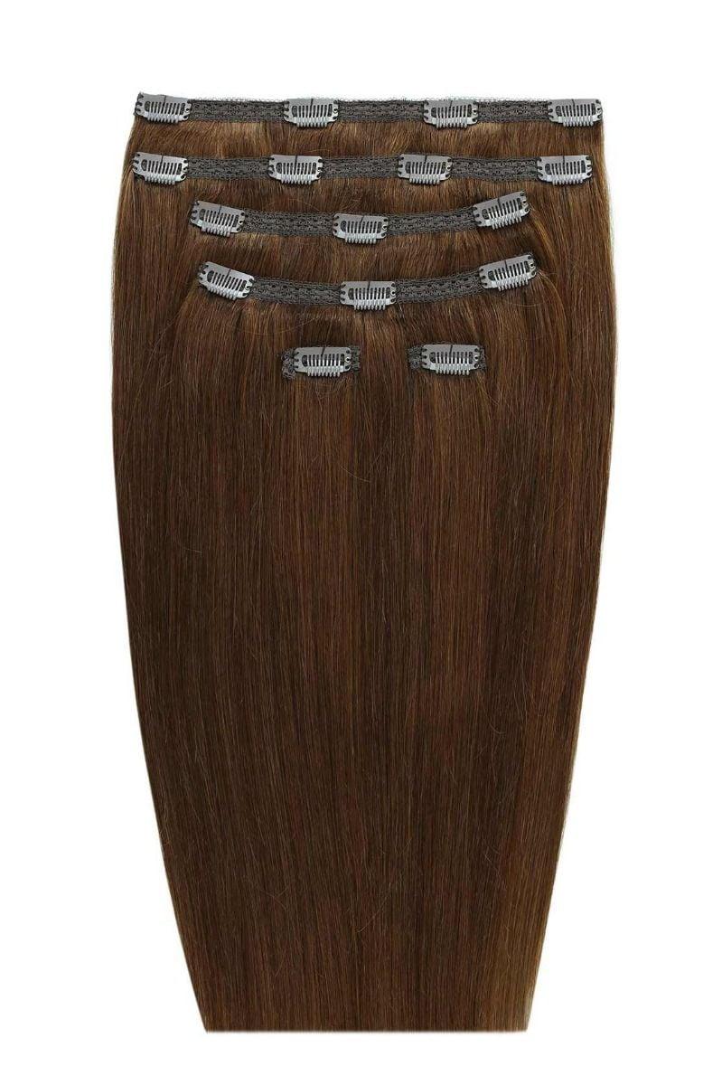 beauty works 22" Double Hair Set Clip-In Extensions - Caramel