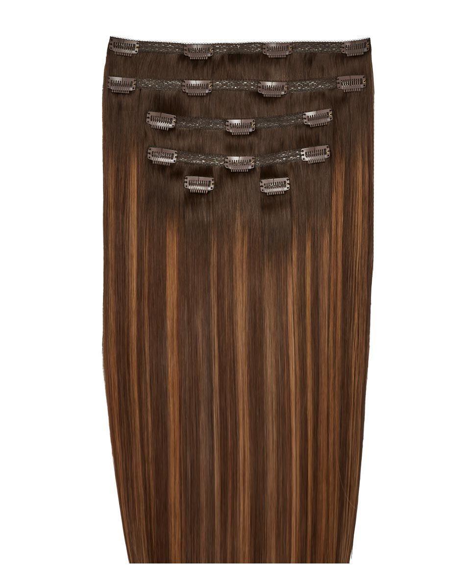 beauty works 22" Double Hair Set Clip-In Extensions - Cinnamon Melt