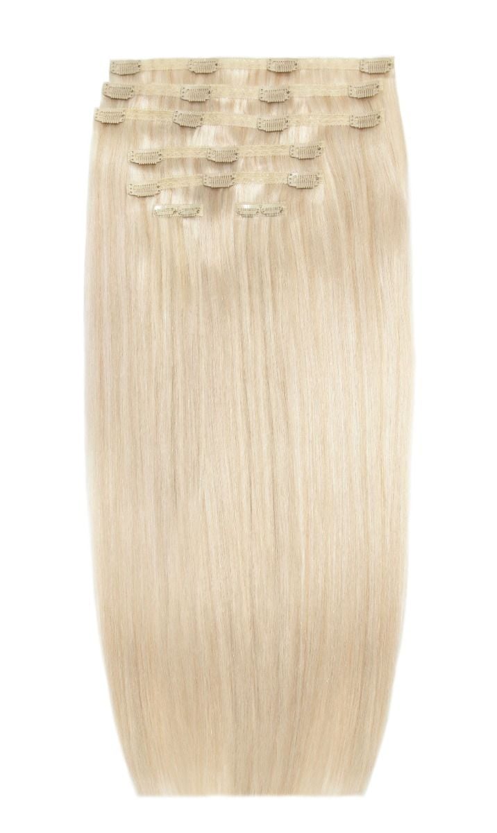 beauty works 22" Double Hair Set Clip-In Extensions - L.A. Blonde