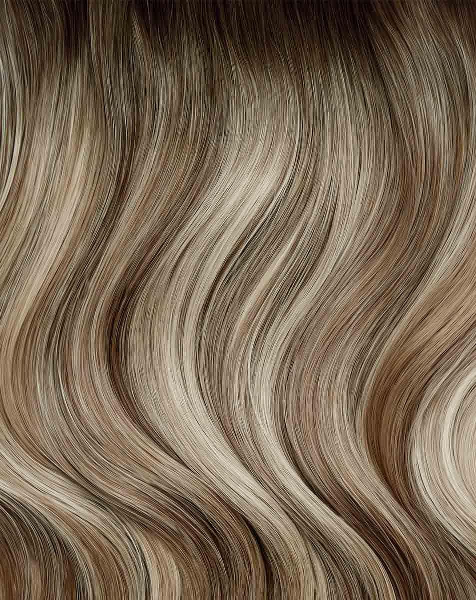 Beauty Works 22" Double Hair Set Clip-In Extensions - Mocha Melt