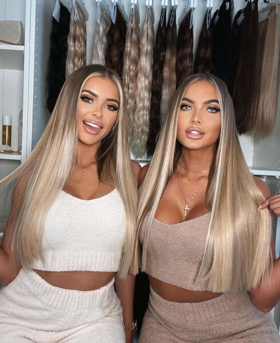 Beauty Works 22" Double Hair Set Clip-In Extensions - Sunset Boulevard