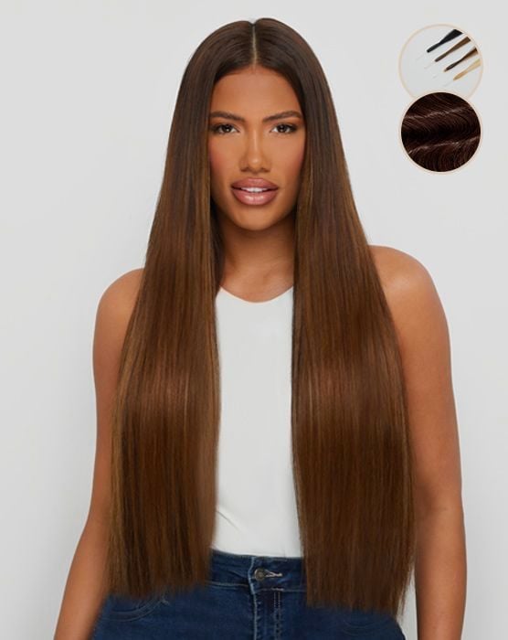 Beauty Works 24" Celebrity Choice® Nano Tip Bond - Chocolate