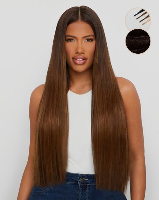 Beauty Works 24" Celebrity Choice® Nano Tip Bond - Raven