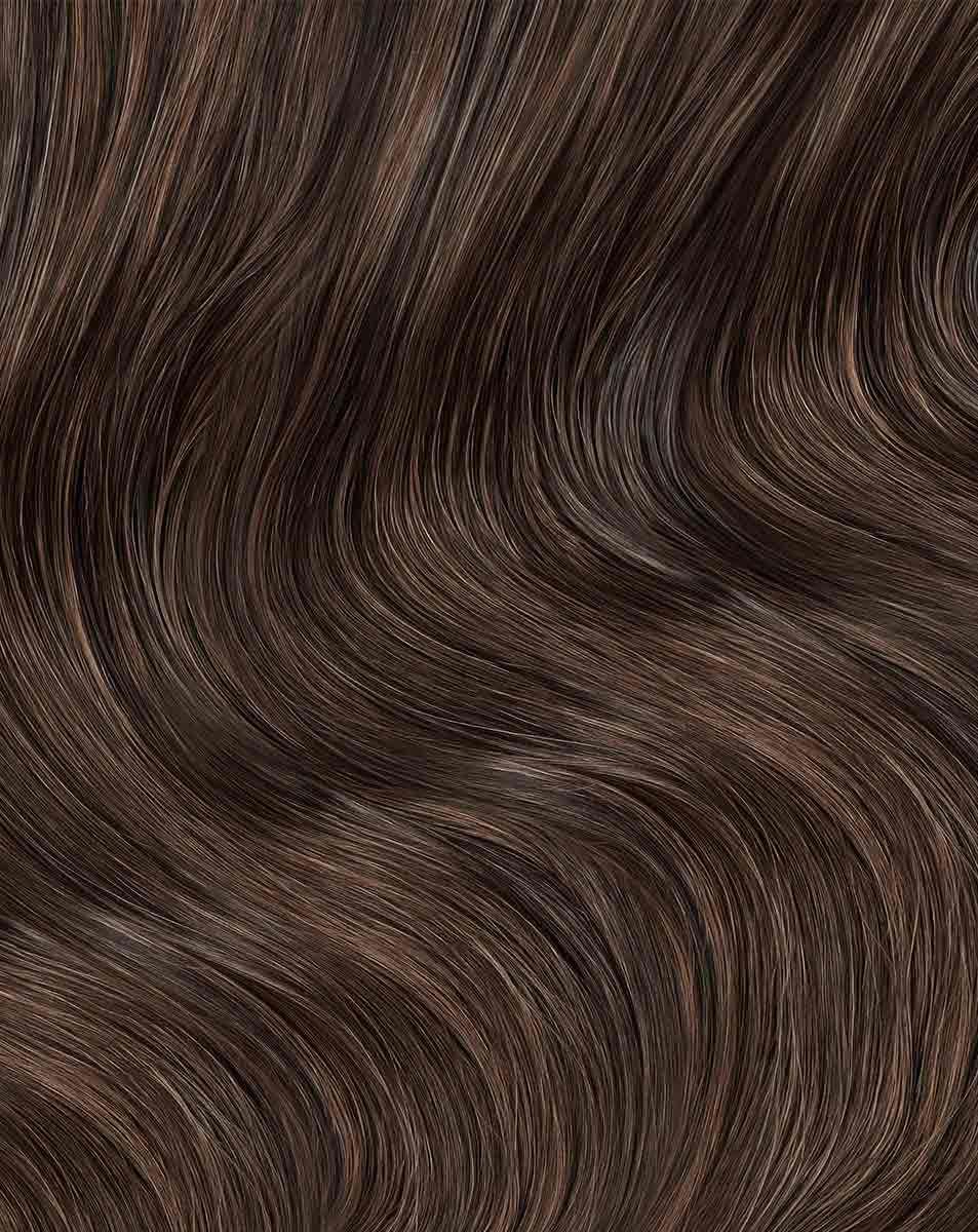 beauty works 24" XXS Weft Hair Extensions - Espresso Brown