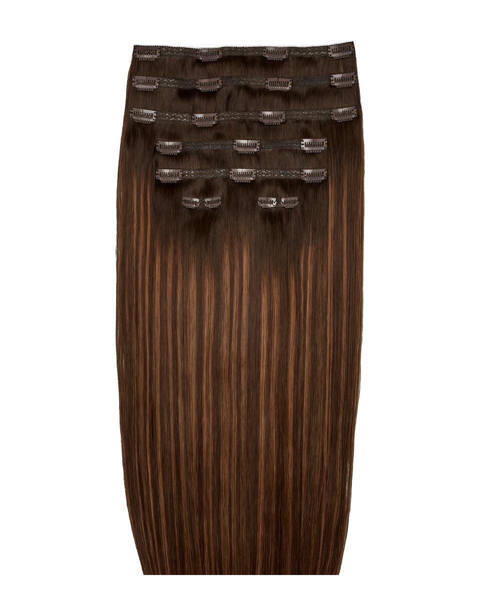 beauty works 26" Double Hair Set Clip-In Extensions - Cinnamon Melt