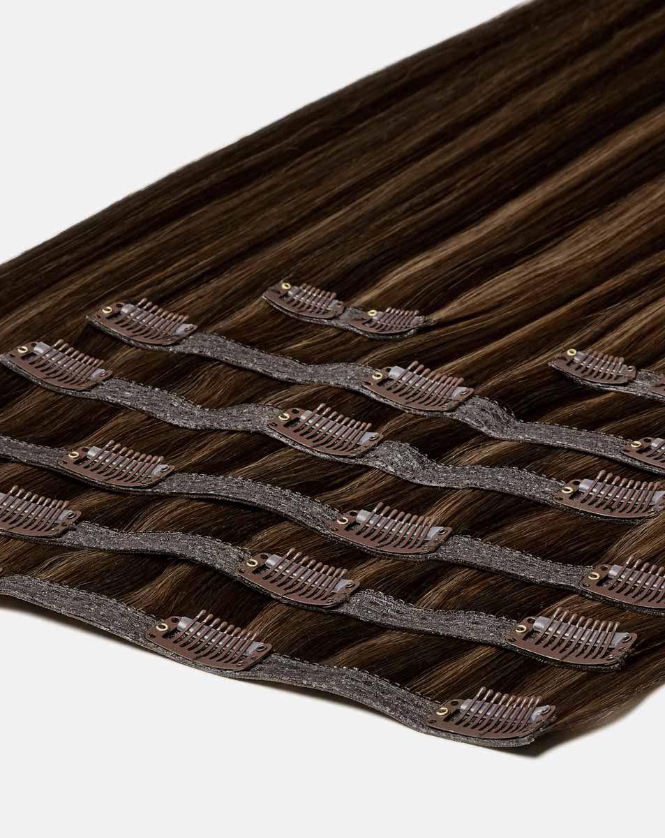 Beauty Works 26" Double Hair Set Clip-In Extensions - Maya Jama X Toffee Crunch