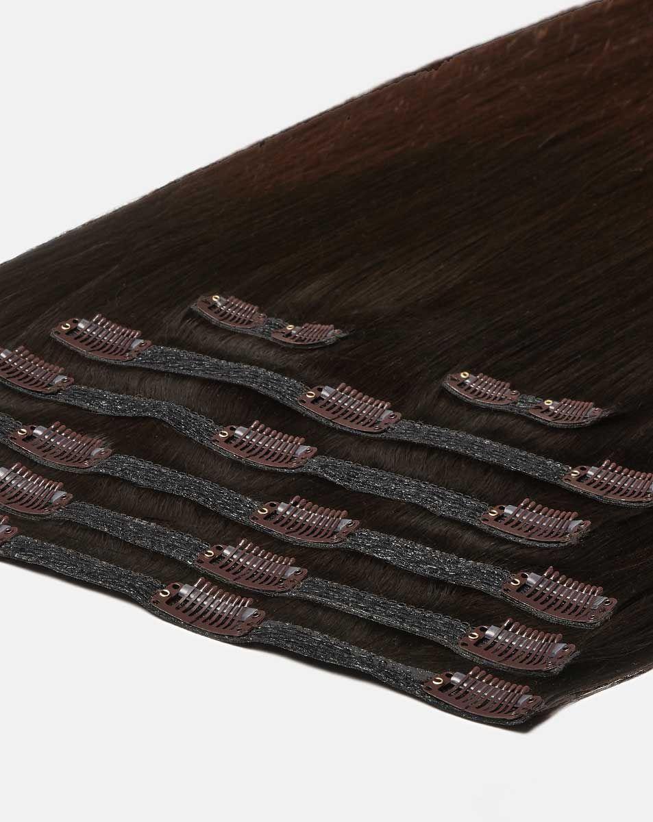 Beauty Works 26" Double Hair Set Clip-In Extensions - Maya Jama X Brownie Batter