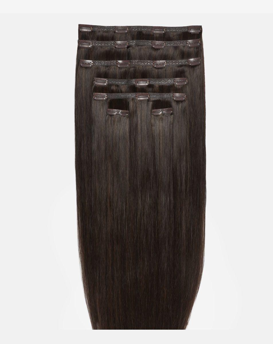 beauty works 26" Double Hair Set Clip-In Extensions - Maya Jama x Hot Fudge