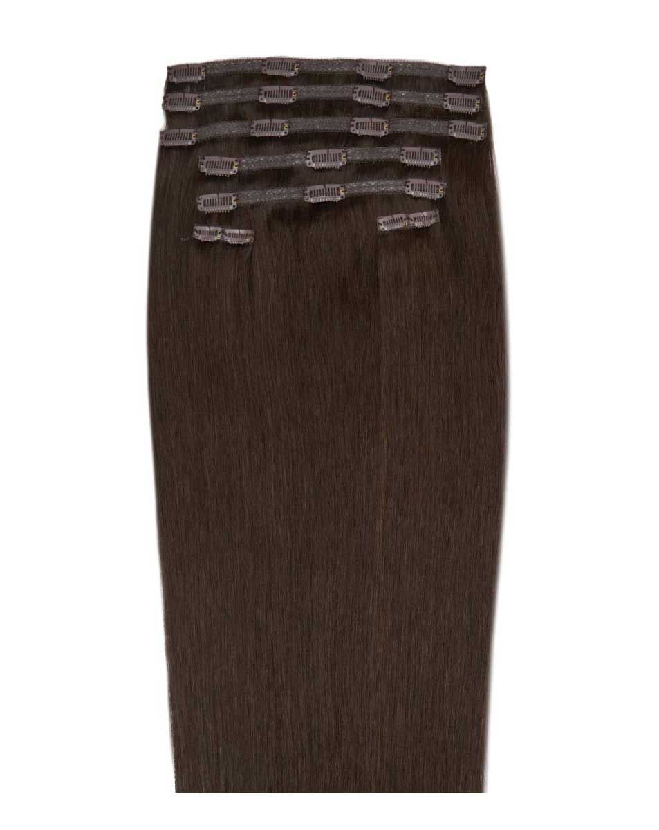 beauty works 26" Double Hair Set Clip-In Extensions - Raven