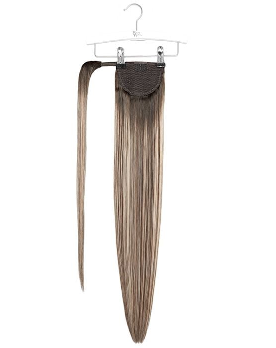 beauty works 26" Super Sleek Clip-In Invisi® Ponytail - Walnut