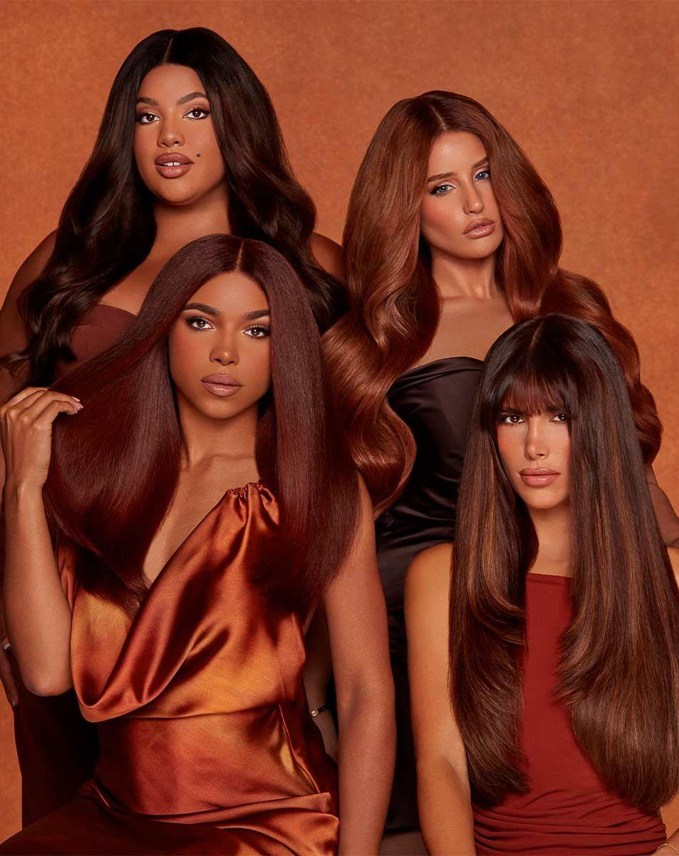 Beauty Works 28" Celebrity Choice® Slim-Line Tape - Cinnamon Melt