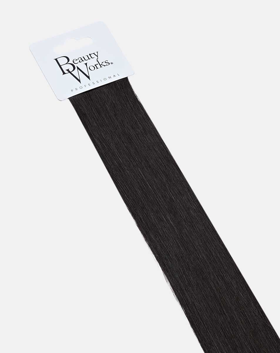 Beauty Works 100% Remy Colour Swatch - Midnight Kohl