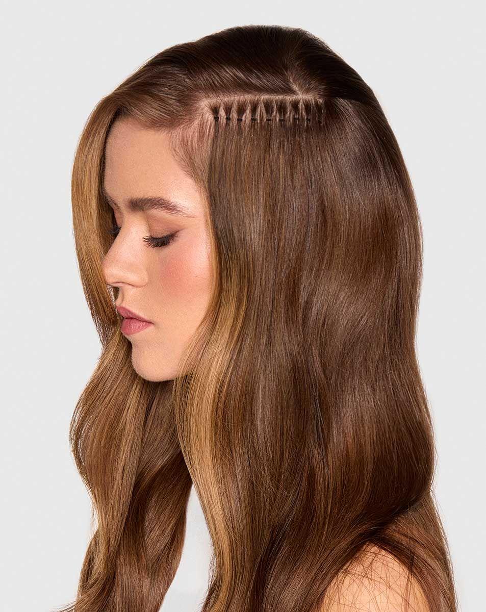 Beauty Works 16" Invisitip® Nanobond® - Caramelized