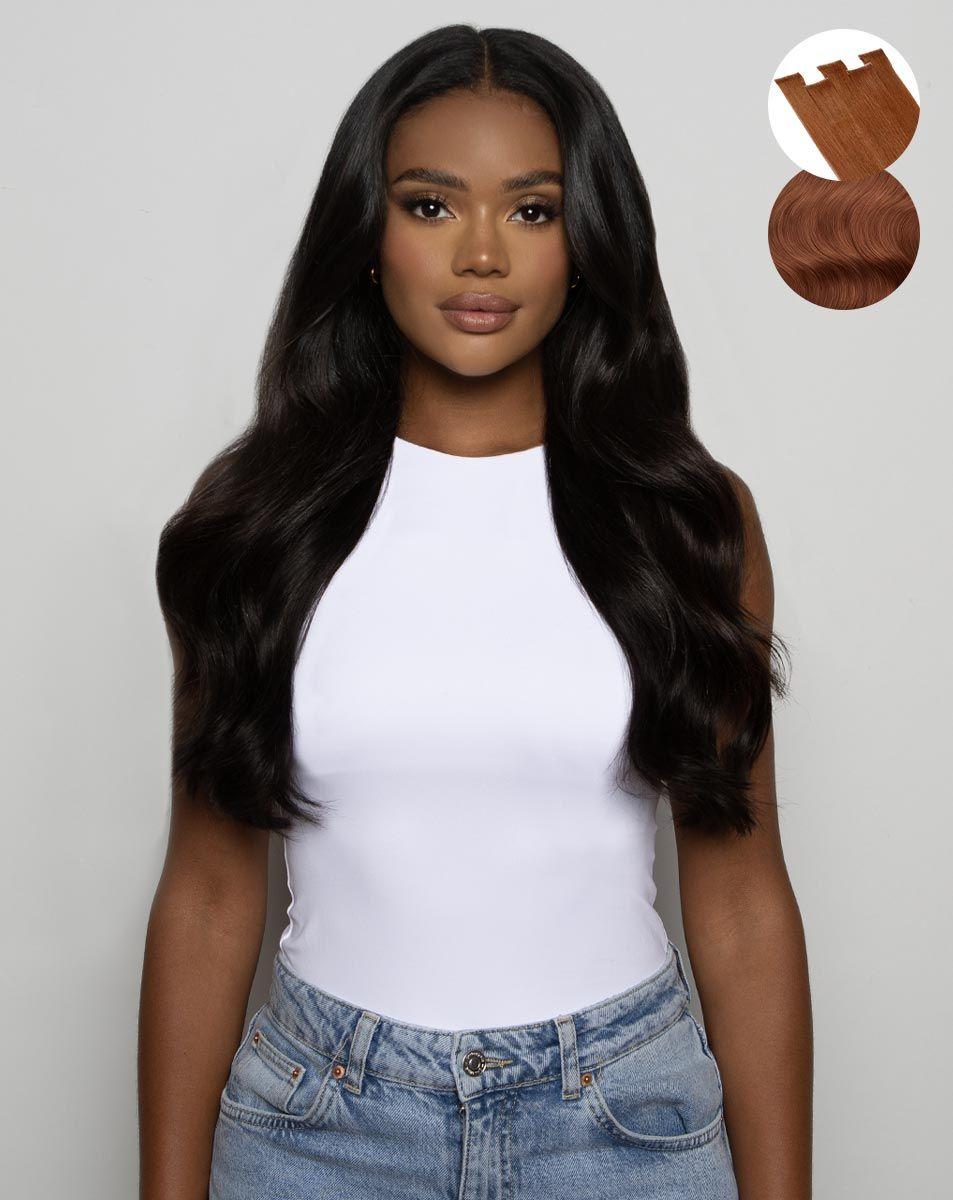 Beauty Works 20" Invisi® Tape - Amber