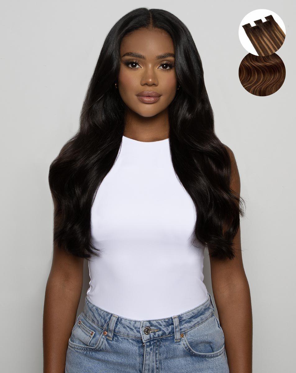 Beauty Works 20" Invisi® Tape - Cinnamon Melt