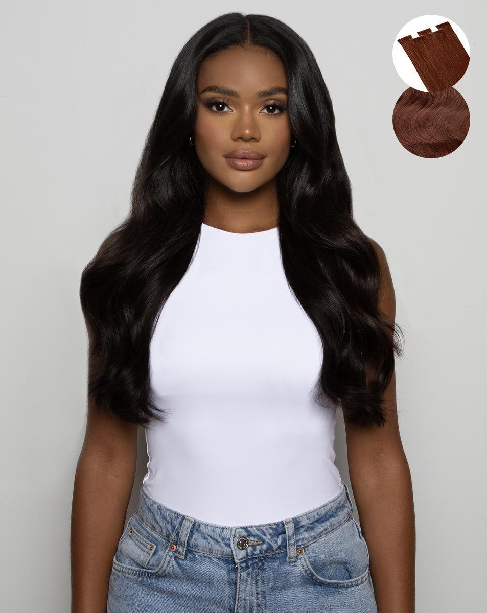 Beauty Works 20" Invisi® Tape - Crimson