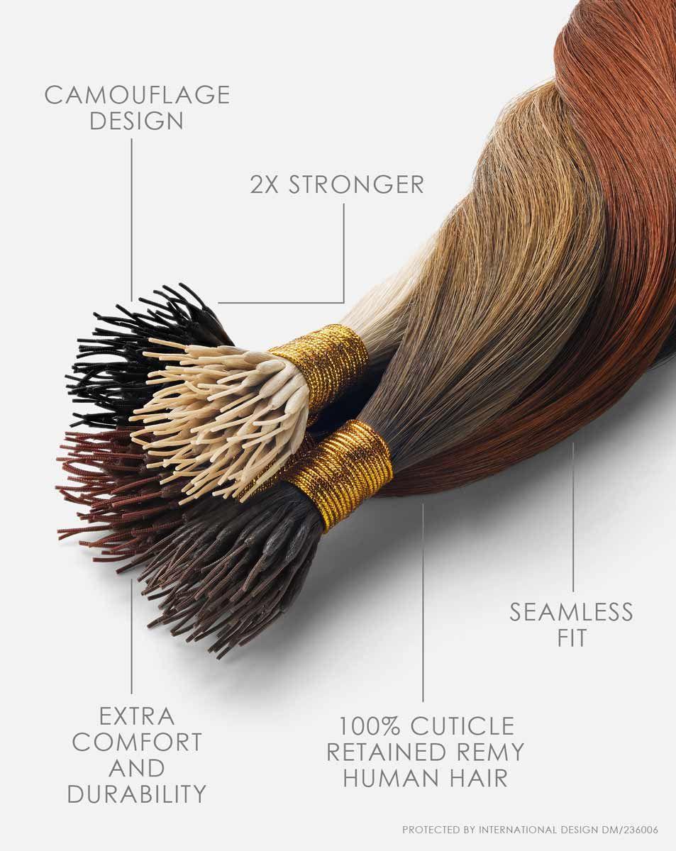 Beauty Works 20" Invisitip® Nanobond®