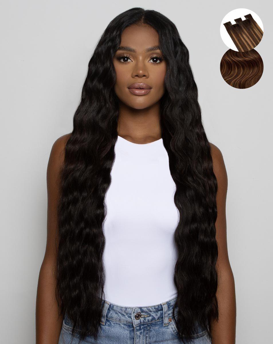 Beauty Works 24" Invisi® Tape - Cinnamon Melt