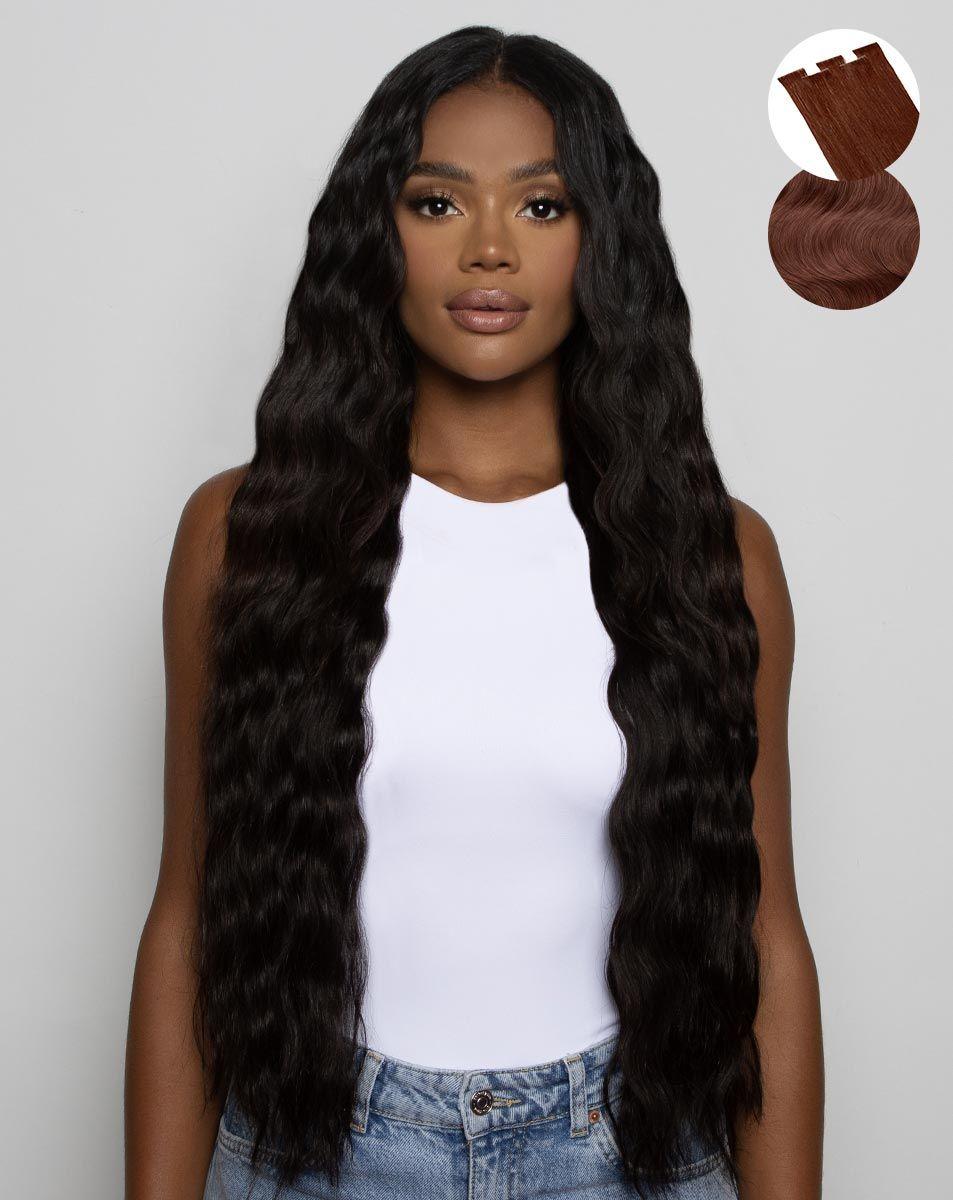 Beauty Works 24" Invisi® Tape - Crimson