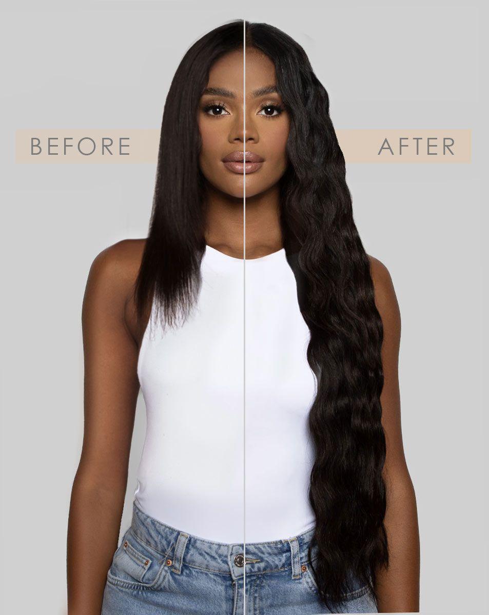 Beauty Works 26" Double Hair Set Clip-In Extensions