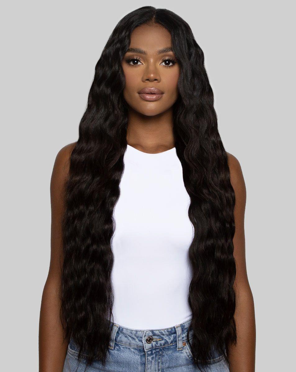 beauty works 26" Double Hair Set Clip-In Extensions