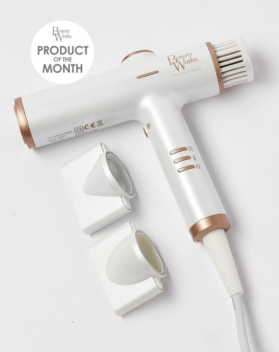beauty works Beauty Works AERIS® - Lightweight Digital Hair Dryer