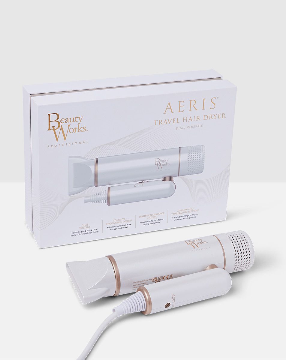 Beauty Works Beauty Works AERIS® Travel Hair Dryer