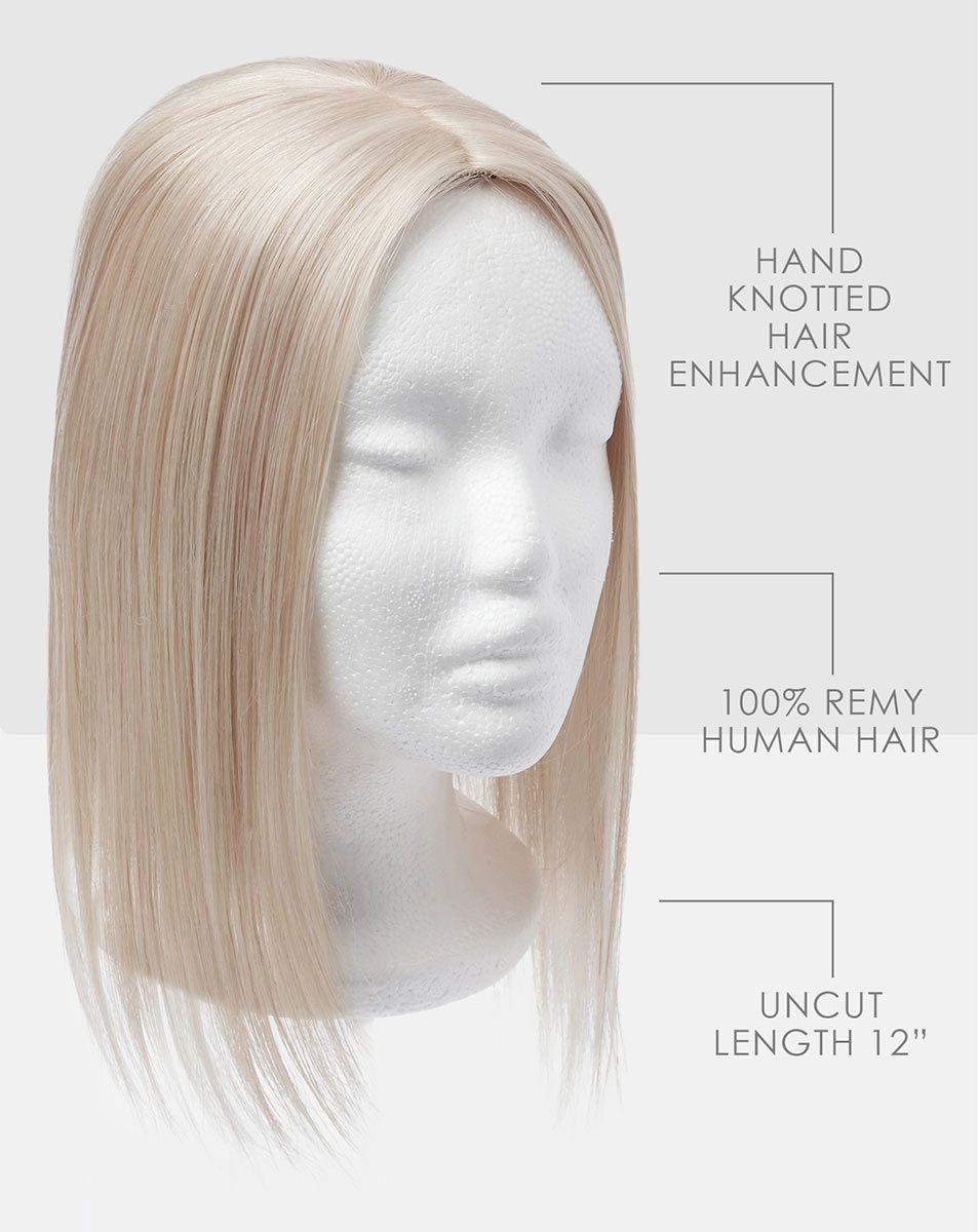 Beauty Works Clip-In Fringe - Iced Blonde