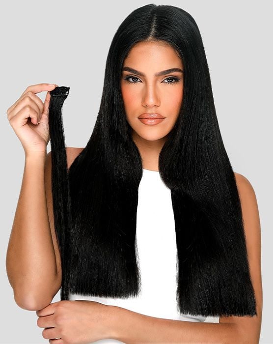 Beauty Works Colour Match Me Clip-In Swatch