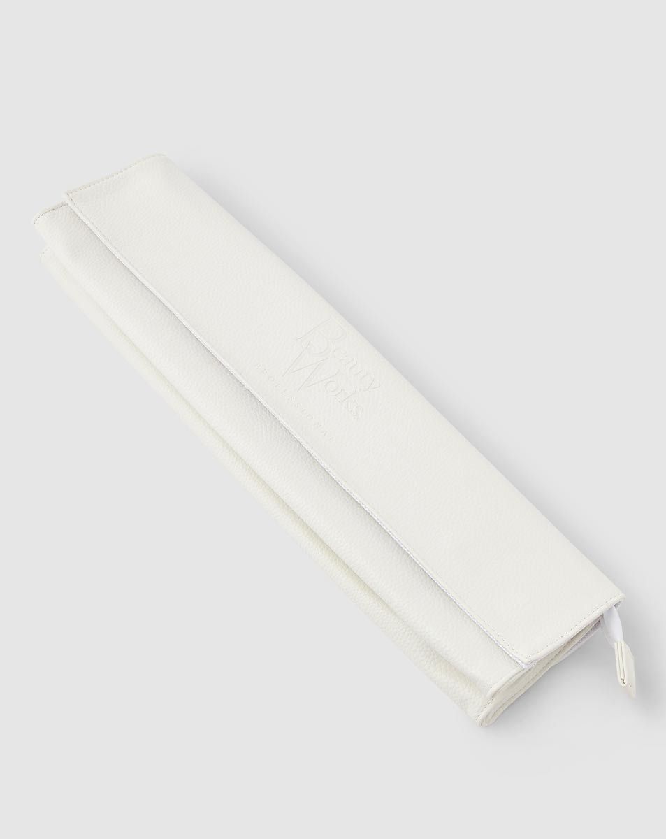 beauty works Beauty Works Faux Leather Heat Resistant Roll Travel Bag - Medium Size