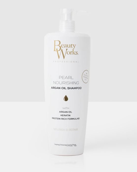 beauty works Beauty Works Salon Size Pearl Nourishing Argan Oil Shampoo 1 Litre (Sulfate Free)