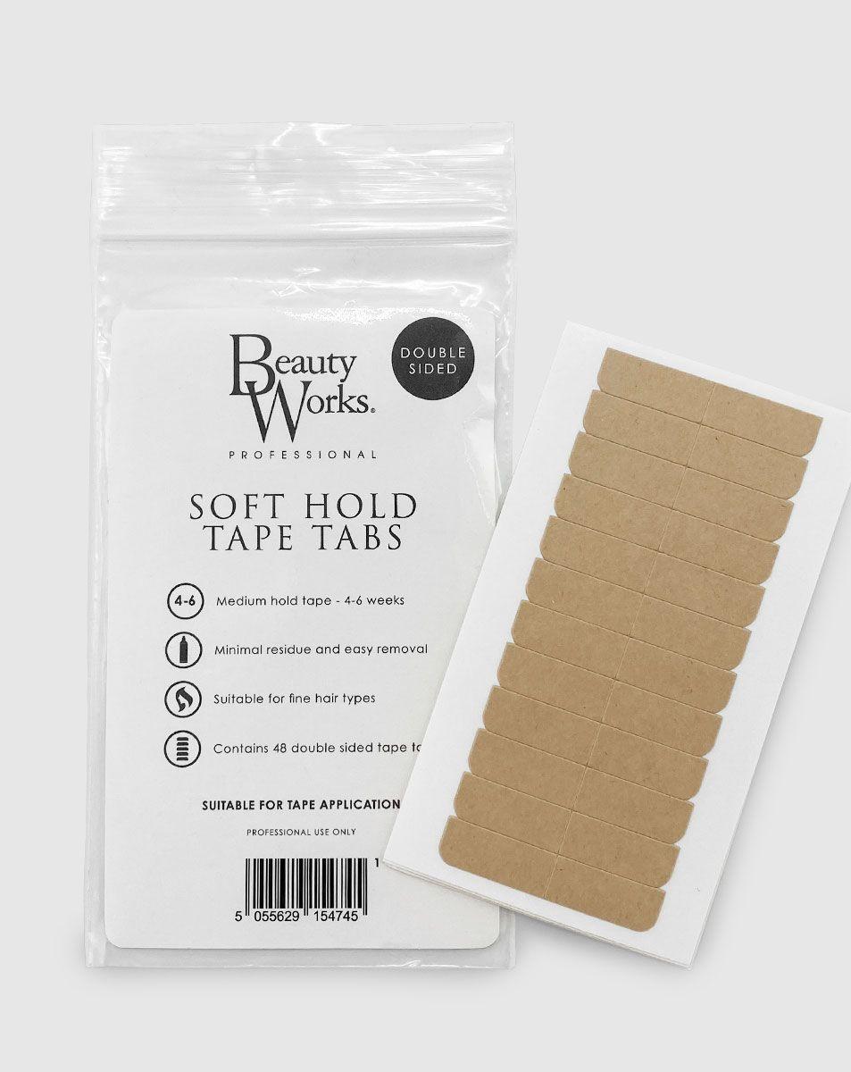 Beauty Works Soft Hold Tape Tabs – 48 Pack