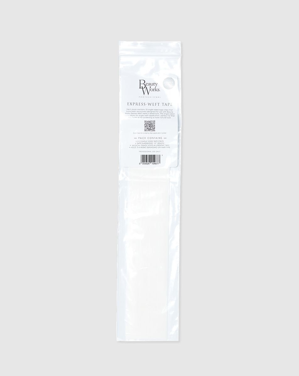 beauty works Super Hold Single Sided Tape Strips - 12 Pack