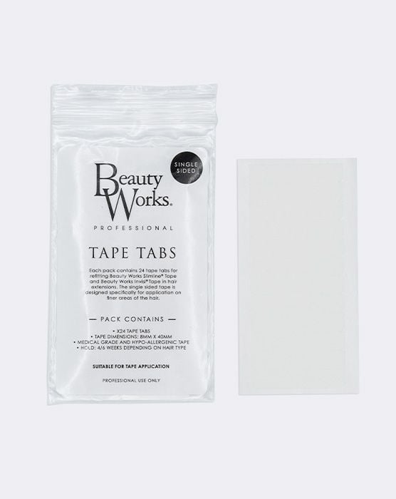 beauty works Super Hold Single Sided Tape Tabs - 24 Pack