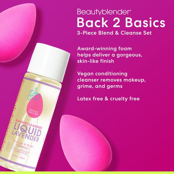Beautyblender Back 2 Basics 3-Piece Blend & Cleanse Set