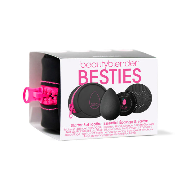 Beautyblender Besties Charcoal Blend & Cleanse 4-Piece Starter Set