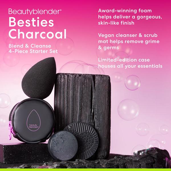 Beautyblender Besties Charcoal Blend & Cleanse 4-Piece Starter Set