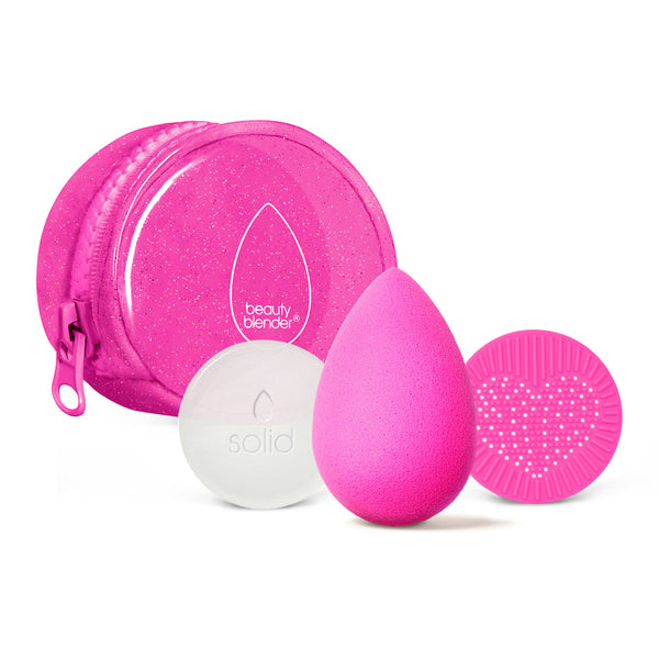beautyblender Besties Glitter Blend & Cleanse 4-Piece Starter Set