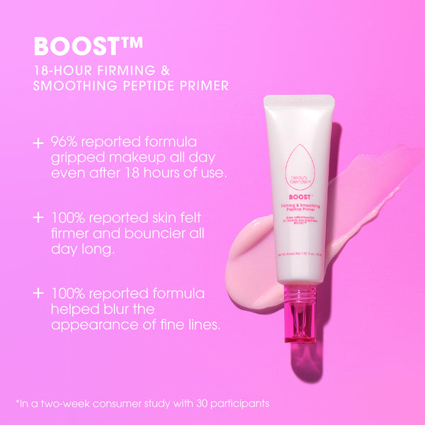 Beautyblender Boost™ 18-hour Firming & Smoothing Peptide + Ceramide Primer