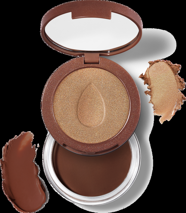 Beautyblender Bounce™ Magic Fit Creamy Bronzer & Highlighter Duo