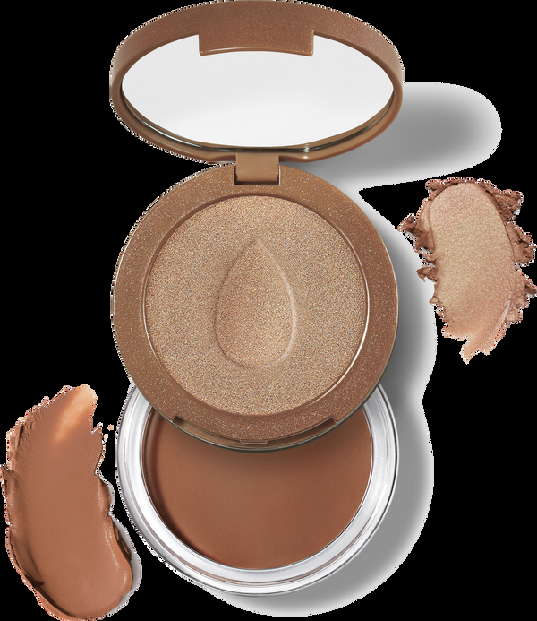 Beautyblender Bounce™ Magic Fit Creamy Bronzer & Highlighter Duo