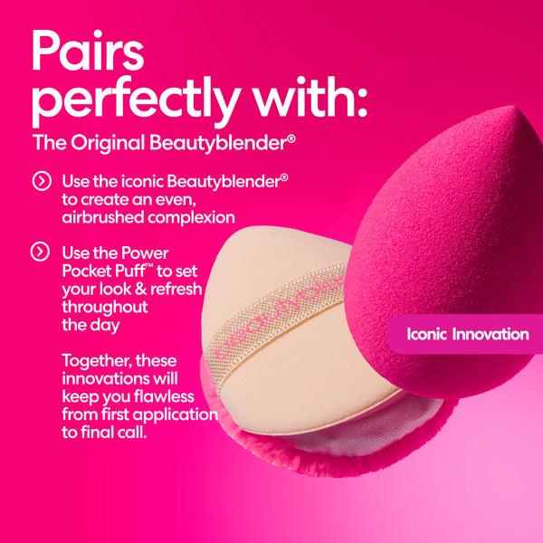 Beautyblender Power Pocket Puff™ Dual-Sided Powder Puff For Setting And Baking