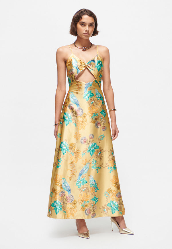 Beauut BELLA SATIN OCCASIONAL MAXI DRESS |Z240611G