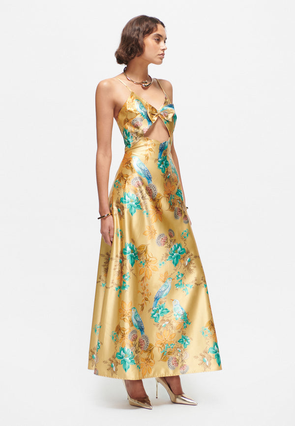 Beauut BELLA SATIN OCCASIONAL MAXI DRESS |Z240611G