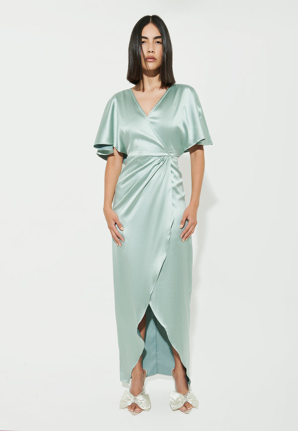 Beauut ELLE SATIN OCCASIONAL MAXI DRESS | BTQ240302