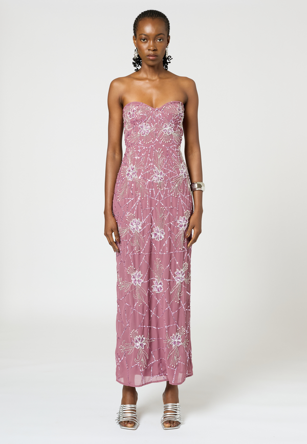 Beauut Noa Embellished Sequin Maxi Dress | BTZ250419