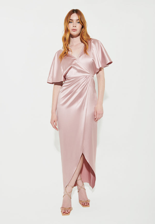 Beauut RILEY SATIN OCCASIONAL MAXI DRESS | BTQ240301