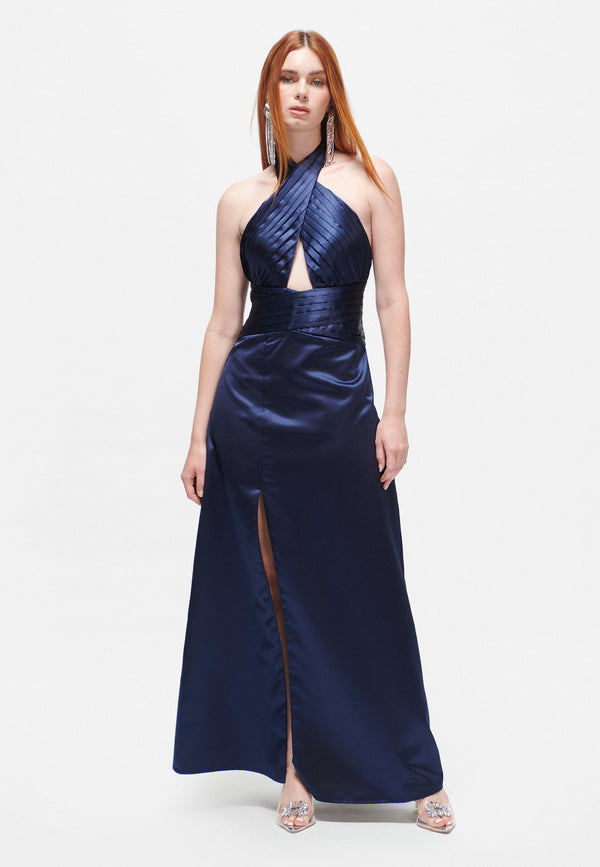 Beauut ELOISE SATIN OCCASIONAL MAXI DRESS | BTZ240605M