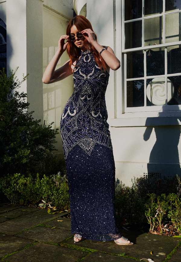 beauut Rylee Embellished Sequin Maxi Dress | BTZ250420